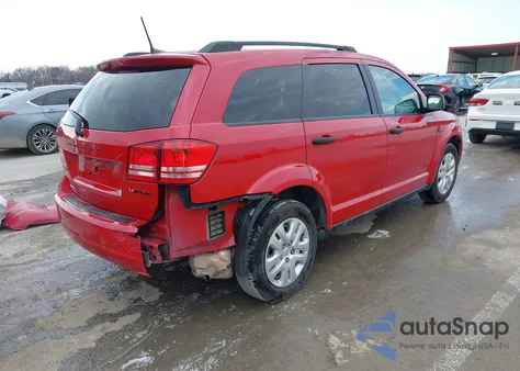 2018 Dodge Journey Se from USA, damaged, VIN 3C4PDCAB3JT449178